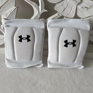Under Armour White Volleyball Knee Pads - Size L